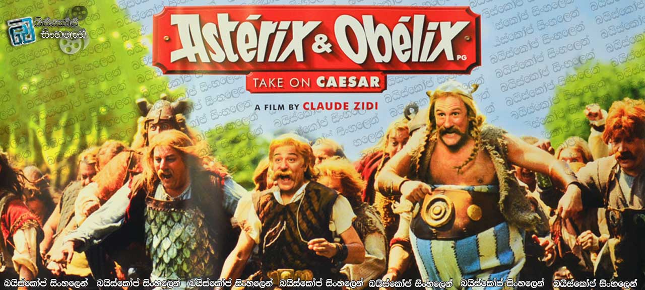 Asterix & Obelix Take On Caesar (1999) aka Astérix & Obélix contre César with Sinhala Subtitles | සූර පප්පා සහ සීසර් [සිංහල උපසිරසි සමඟ]